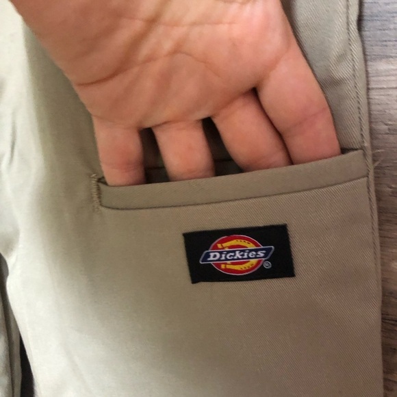 Dickies Skinny Straight Khaki Chino Work Pant Size 33 - Picture 11 of 12